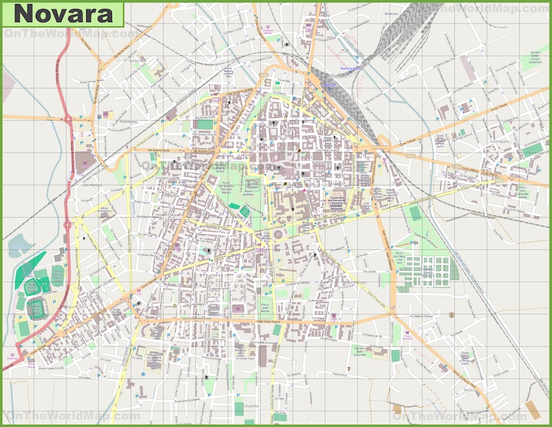 novara mappa