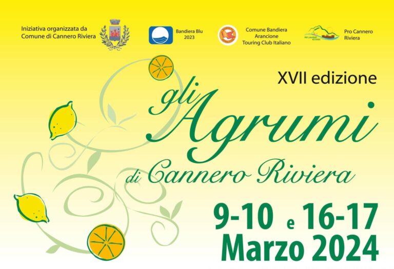 Festa degli agrumi 2024 a Cannero Riviera