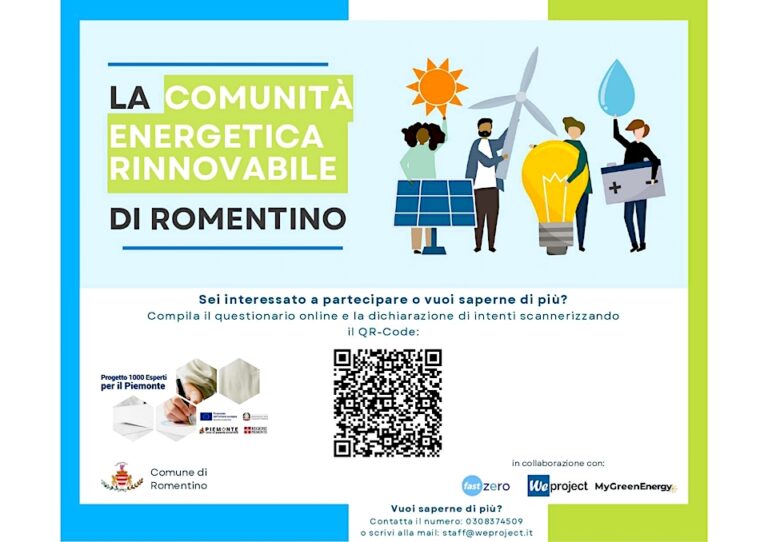 Comunità energetica rinnovabile di Romentino