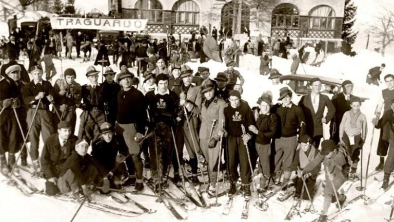 Livre Ski Club Torino 1971 : Les Origines Du Ski En Italie