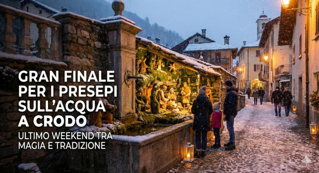 Crodo Gran finale per i Presepi sull'Acqua a Crodo: ultimo weekend tra magia ...
