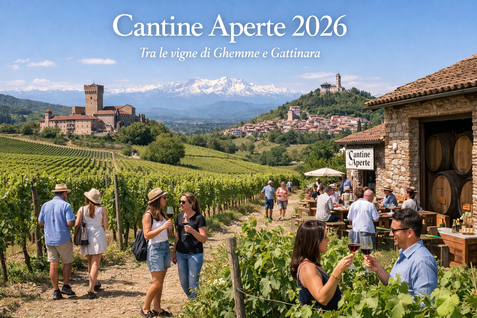 Cantine aperte 2026 in Ghemme e Gattinara
