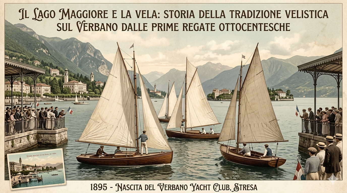 Il Lago Maggiore e la vela