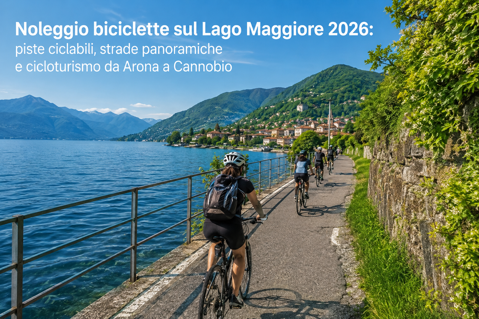 Noleggio biciclette sul Lago Maggiore 2026