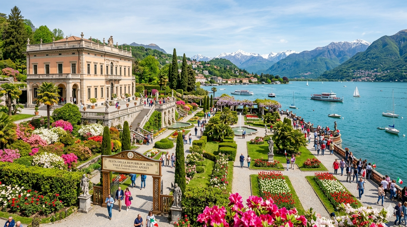 Parchi e giardini Lago Maggiore aperti il 2 giugno 2026
