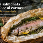 Trota salmonata al cartoccio alle erbe ossolane