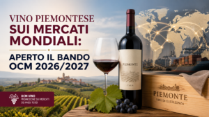 Vino piemontese sui mercati mondiali