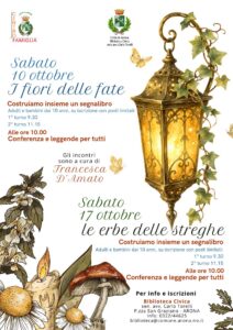 Fiori ed erbe in Biblioteca ad Arona, un insolito viaggio tra i sapori e profumi dell’autunno